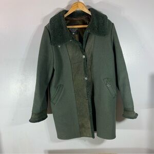 Epilson vintage winter shearling and wool coat